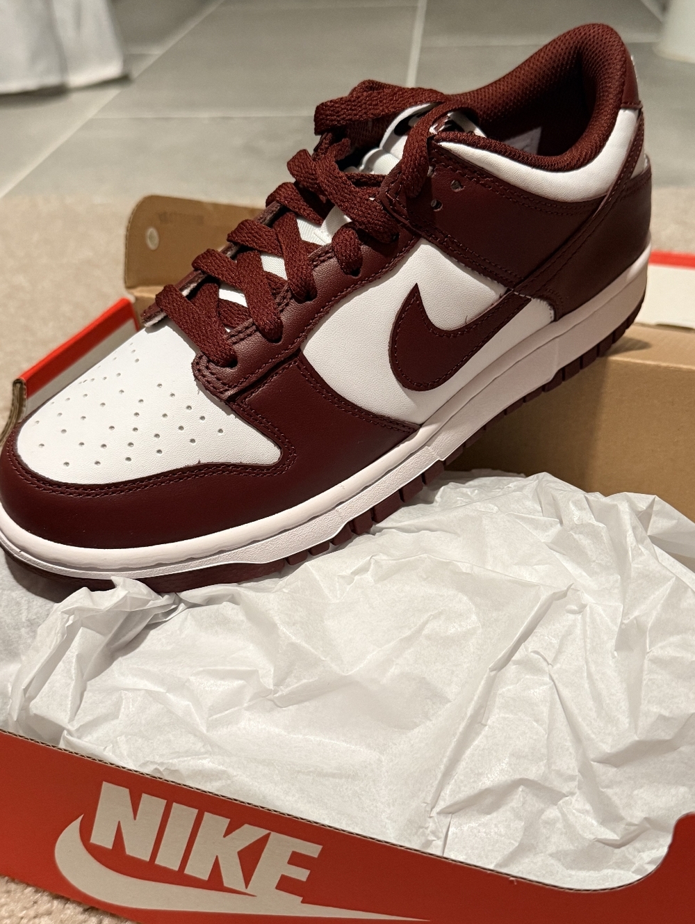 Nike Dunk Low Redwood SZ NWT